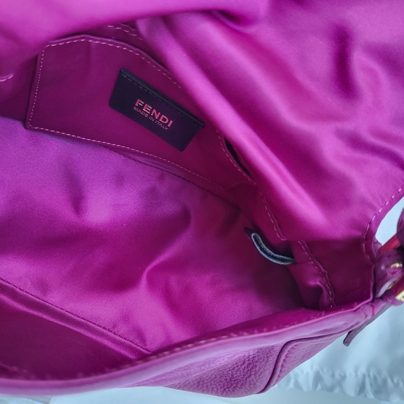 Fendi small shoulder handbag in purple,hobo bag - Picture 8 of 12